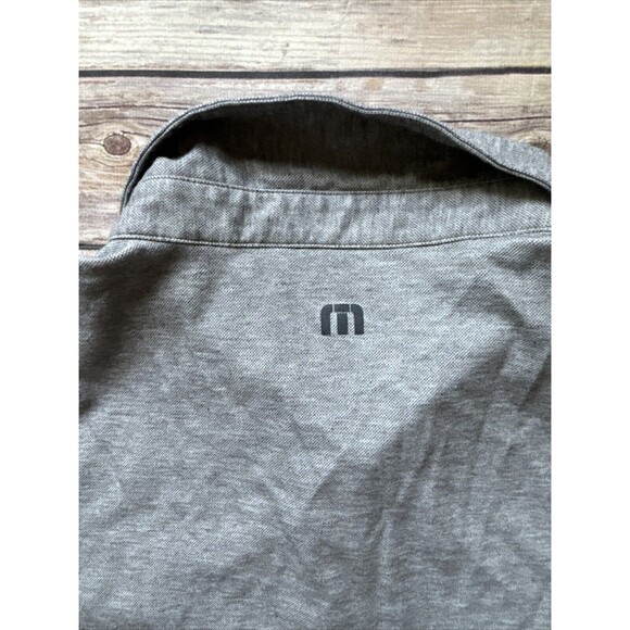 Travis Mathew Golf Polo Shirt Mens Size Large Gray Callaway Masters - Picture 9 of 9